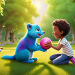 Home 6 번개맨 국외 방송 사례 - **Prompt: Universal Values of Friendship and Joy**
A vibrant, joyful scene featuring a diverse g...