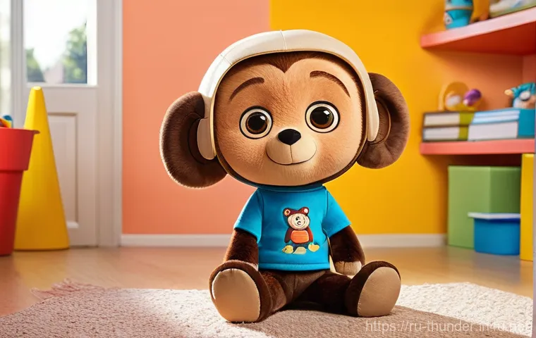 번개맨 캐릭터 활용 상품 - **Prompt:** A vibrant, sunlit children's playroom filled with a variety of high-quality licensed mer...